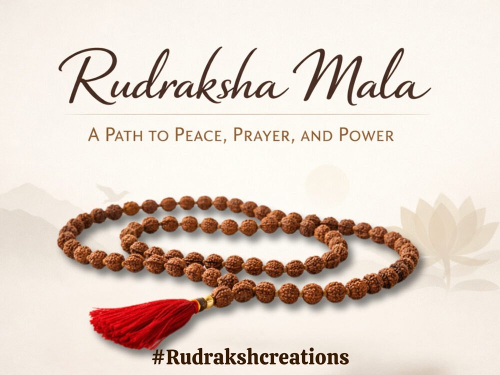 Rudraksha Mala – A Path to Peace, Prayer, and Power