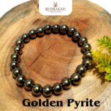 golden pyrite bracelet