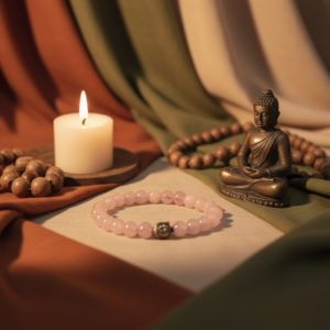 Rose Quartz Bracelet - Rudraksh Creations