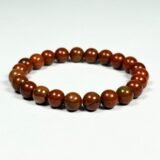 Natural Red Jasper Bracelet for Strength, Vitality & Grounding