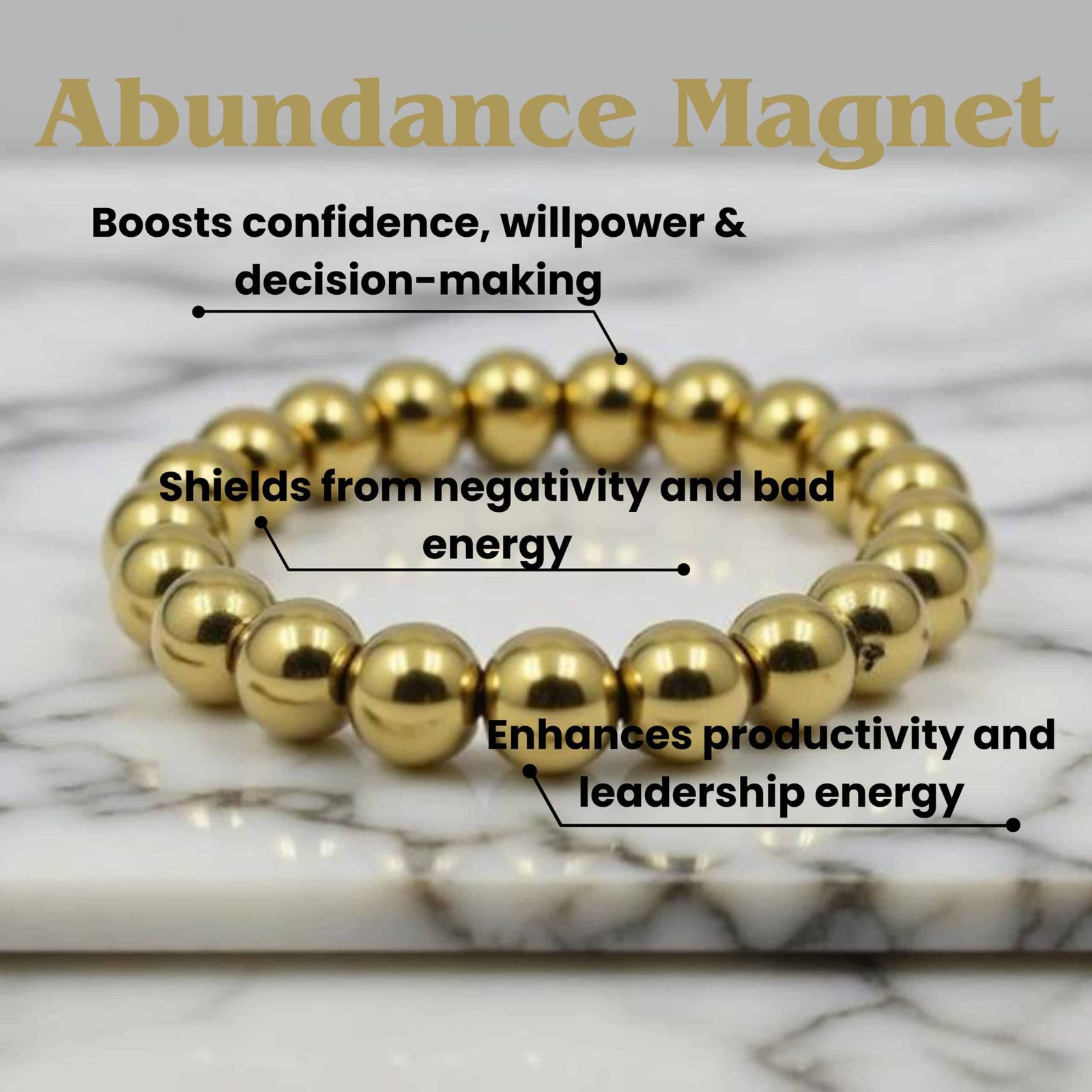 Golden Pyrite Bracelet - Image 8