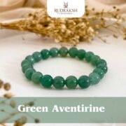 Natural Green Aventurine Bracelet for Luck, Prosperity & Emotional Healing
