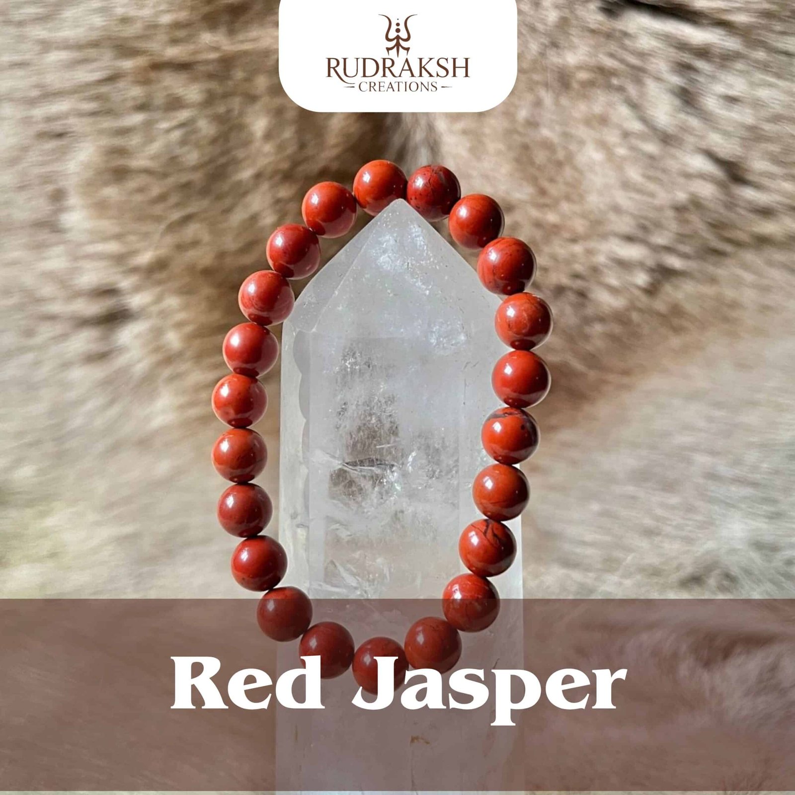 Natural Red Jasper Bracelet for Strength, Vitality & Grounding - Image 4