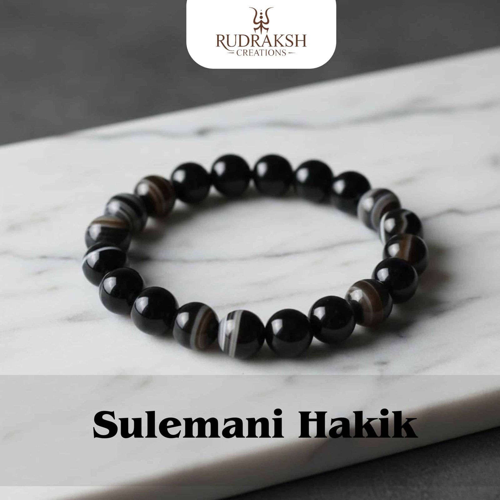 Natural Sulemani Hakik Bracelet for Protection, Positivity & Spiritual Energy - Image 4