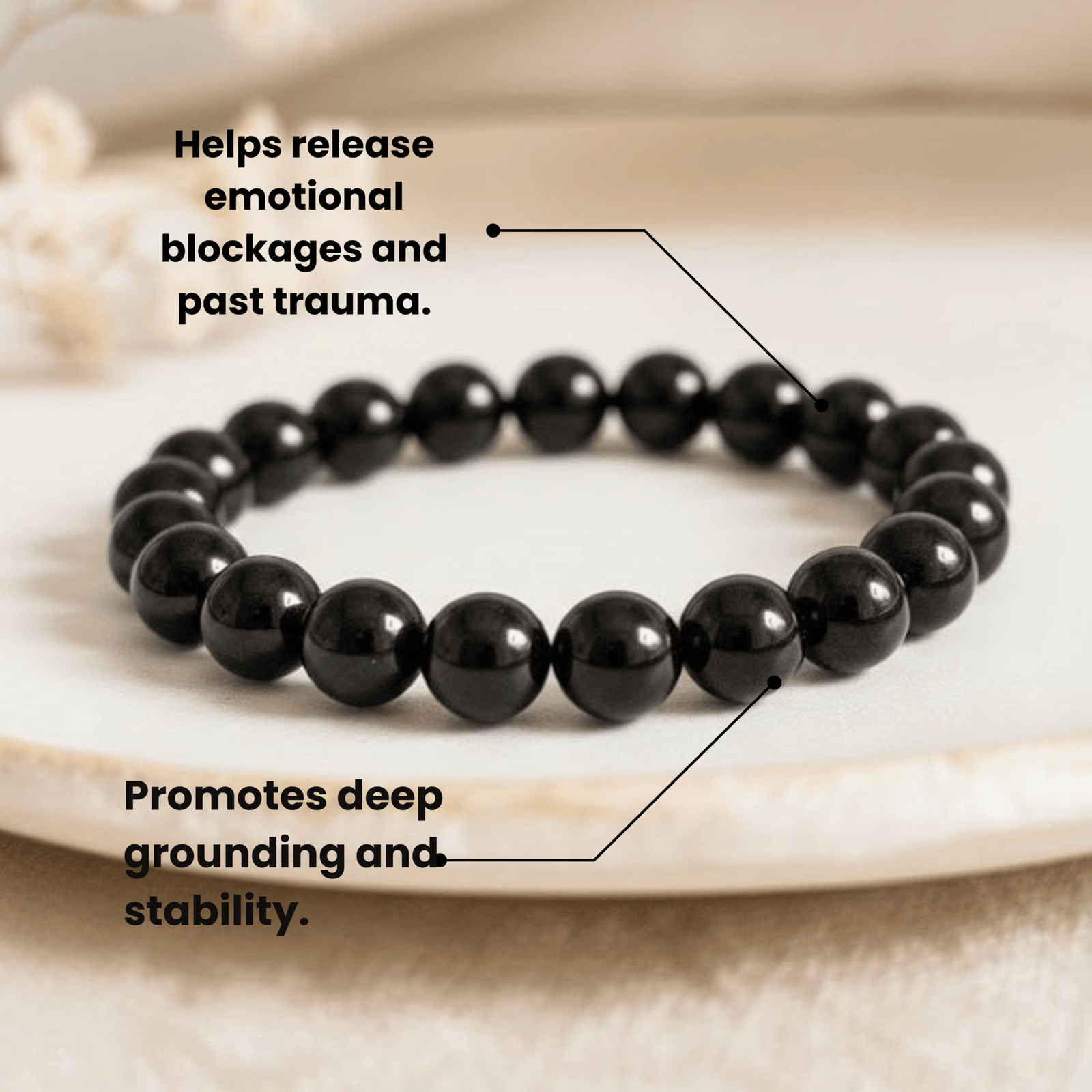 Black Obsidian Bracelet - Image 2
