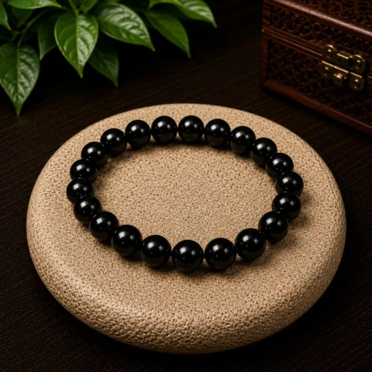 Natural Black Tourmaline Bracelet