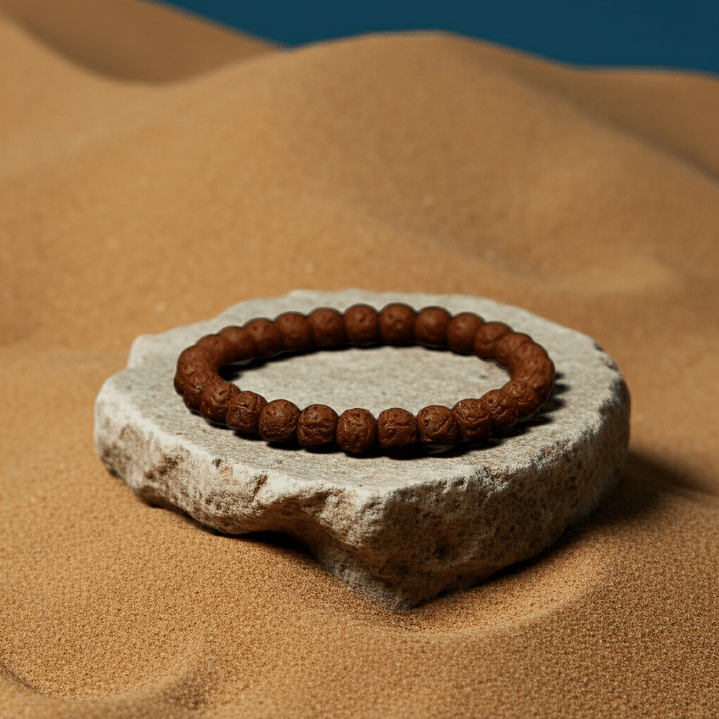 Small Rudraksha Bracelet - Image 2