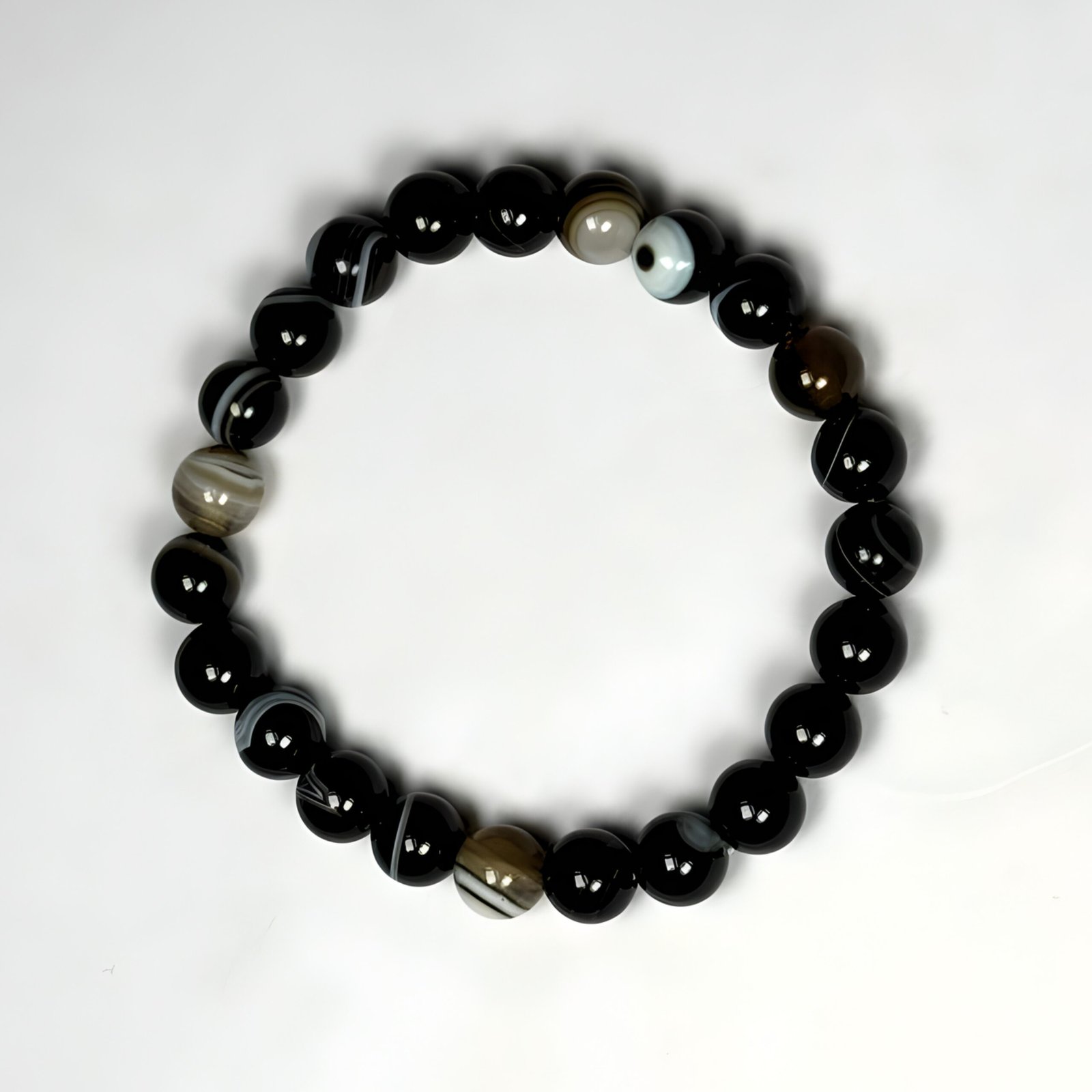 Natural Sulemani Hakik Bracelet for Protection, Positivity & Spiritual Energy - Image 2
