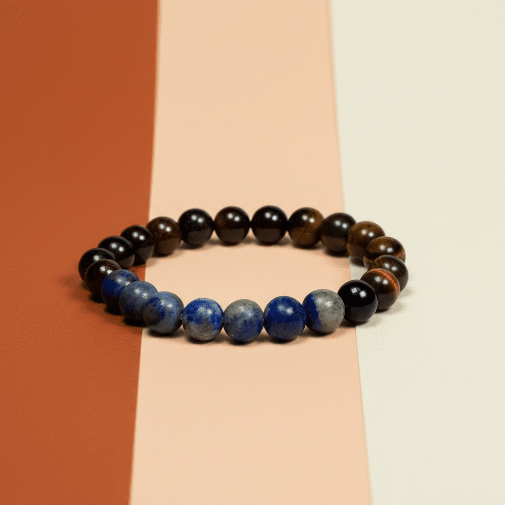 Natural Capricorn Zodiac Bracelet for Discipline, Patience & Success - Image 3