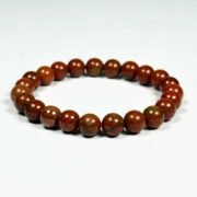 Natural Red Jasper Bracelet for Strength, Vitality & Grounding